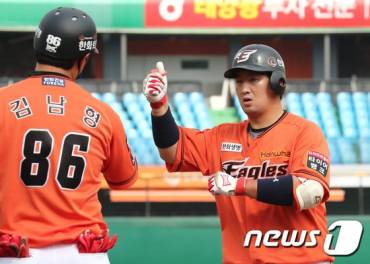 한화의 희망 요소, ‘침묵하던 안방마님’ 최재훈도 살아났다